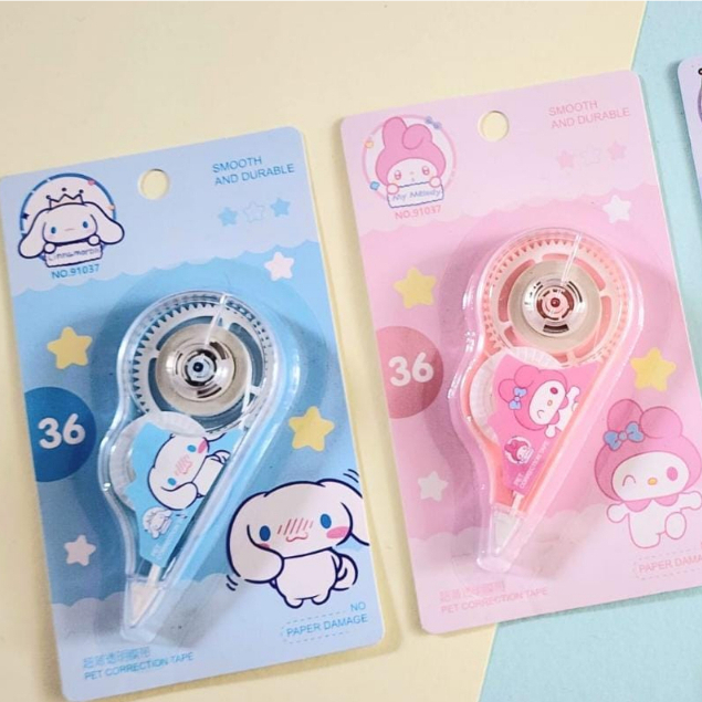 

Tipex Roll Correction Tape Tip-ex Kertas Tipe-x Karakter Lucu Kuromi