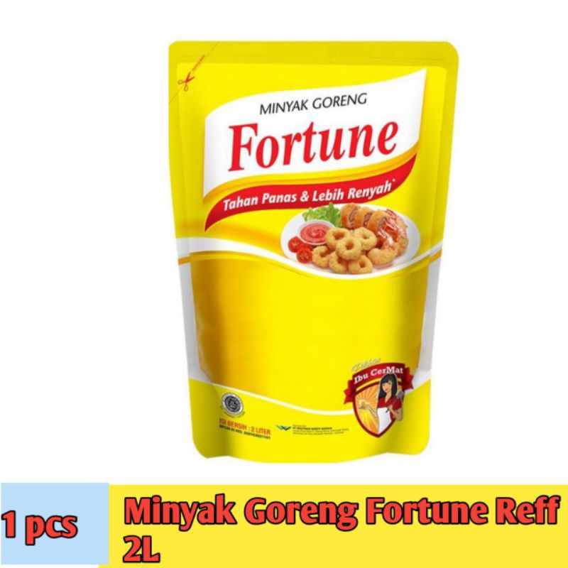 

minyak goreng fortune reff 2l