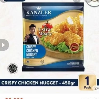 

Kanzler Crispy Chicken Nugget 450gr