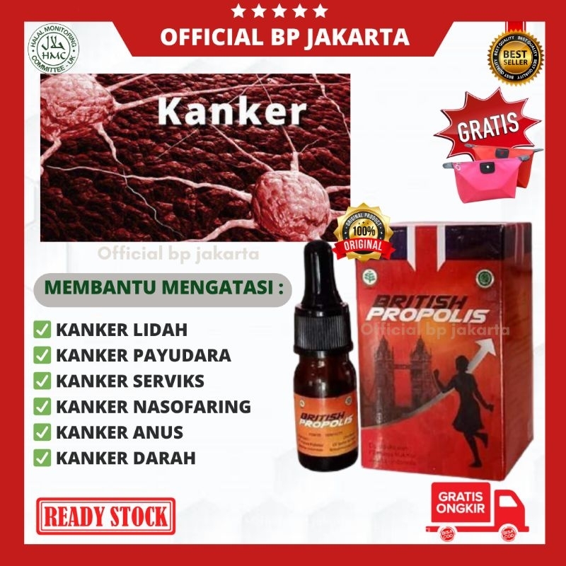 BRITISH PROPOLIS OBAT HERBAL KANKER SERVIKS, KANKER DARAH, KANKER PAYUDARA, KANKER ANUS, KANKER LIDA