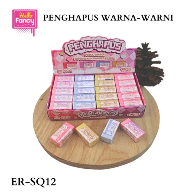 

Penghapus Squeezy Motif Karakter/Eraser Pensil Motif Lucu (1 Pcs)