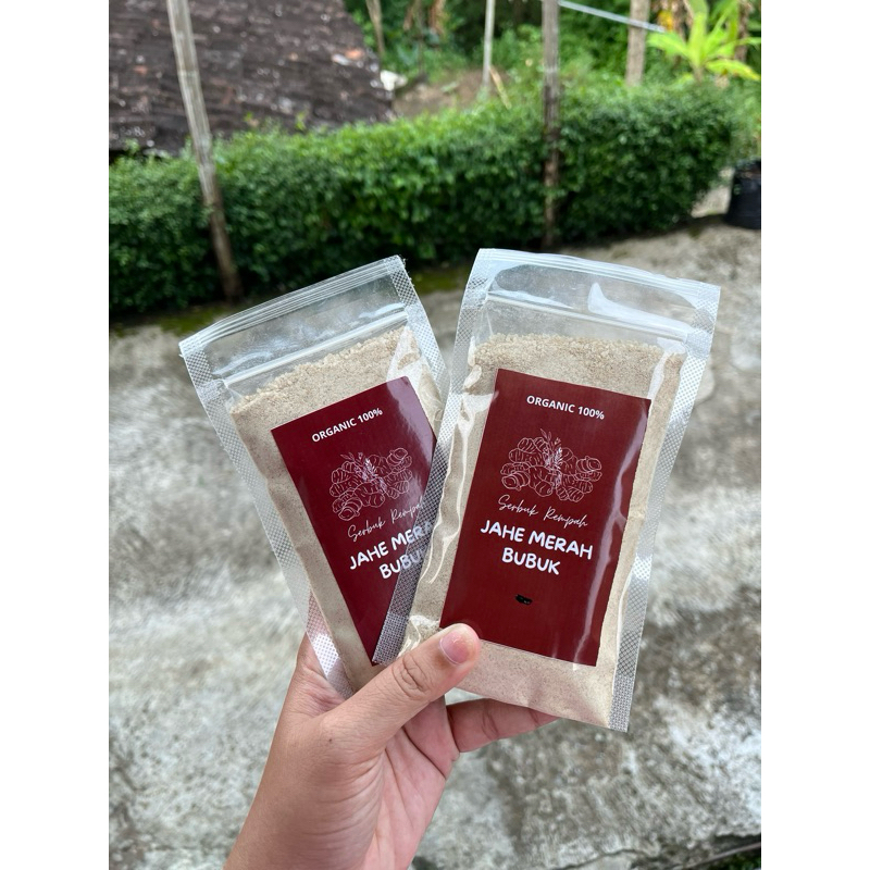 

Serbuk Rempah - Jahe merah bubuk / minuman jahe merah instan