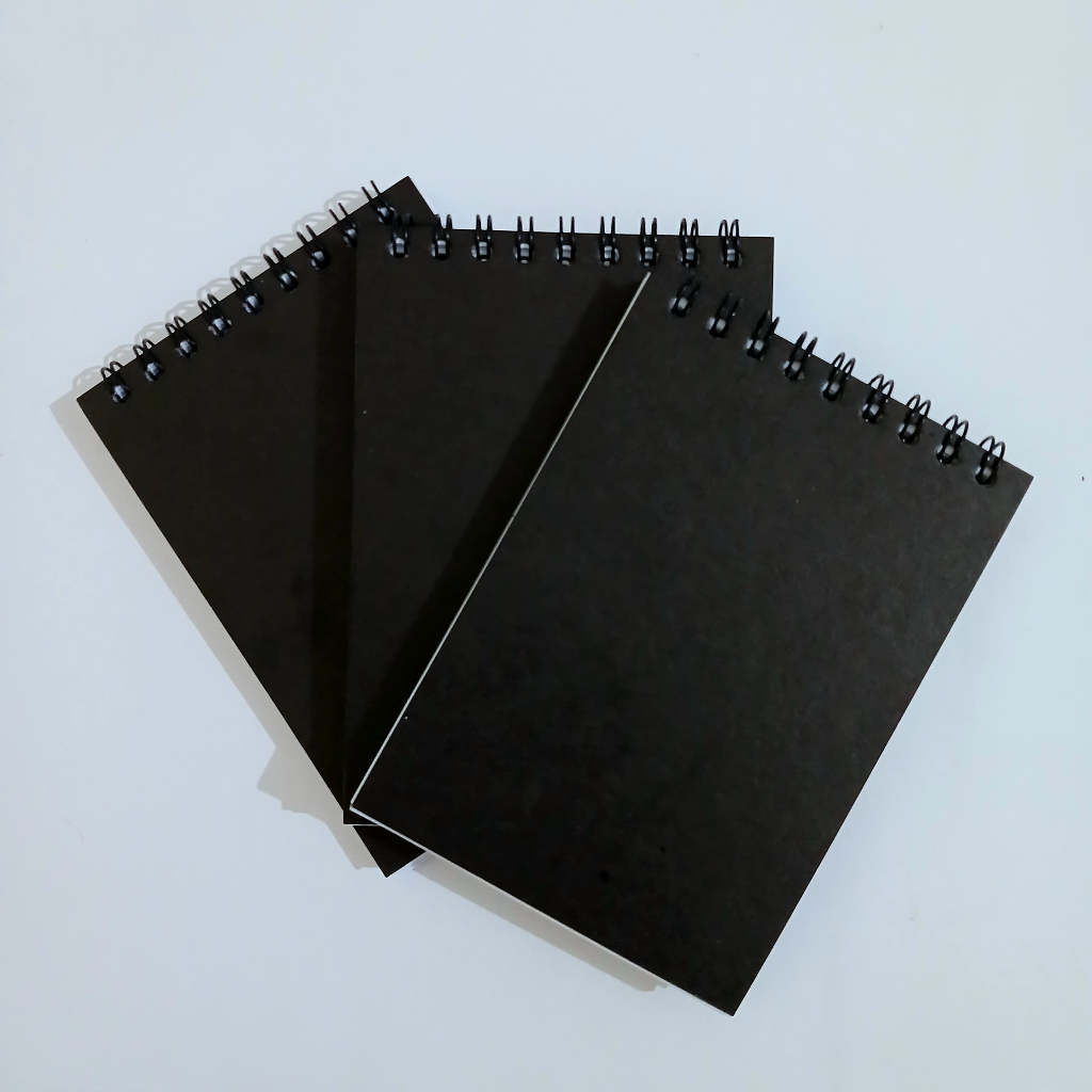 

[C.Hitam] Notebook B7 Buku Catatan Souvenir Mini Buku Saku Vertikal Alat Tulis Sekolah 40 Lembar