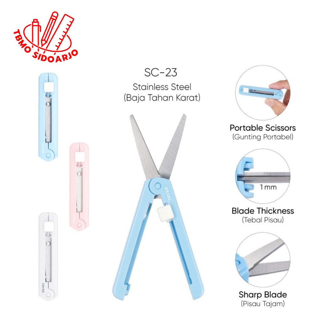 

TBMO Gunting Mini Portable Scissors Joyko SC-23