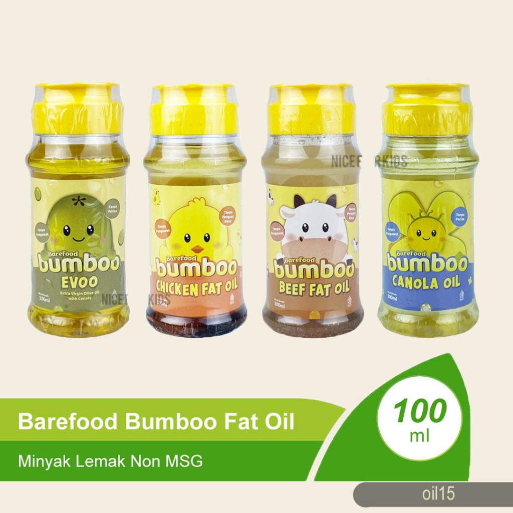 

BUMBOO Minyak Bahan Alami Bernutrisi Sumber Lemak & Omega 3,6,9 - BB Booster Tanpa Perisa & Pengawet oil13