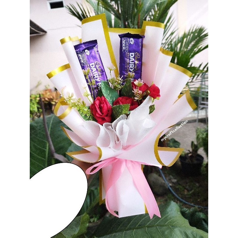 Buket Bunga coklat untuk hadiah wisuda buket wisuda buket valentine