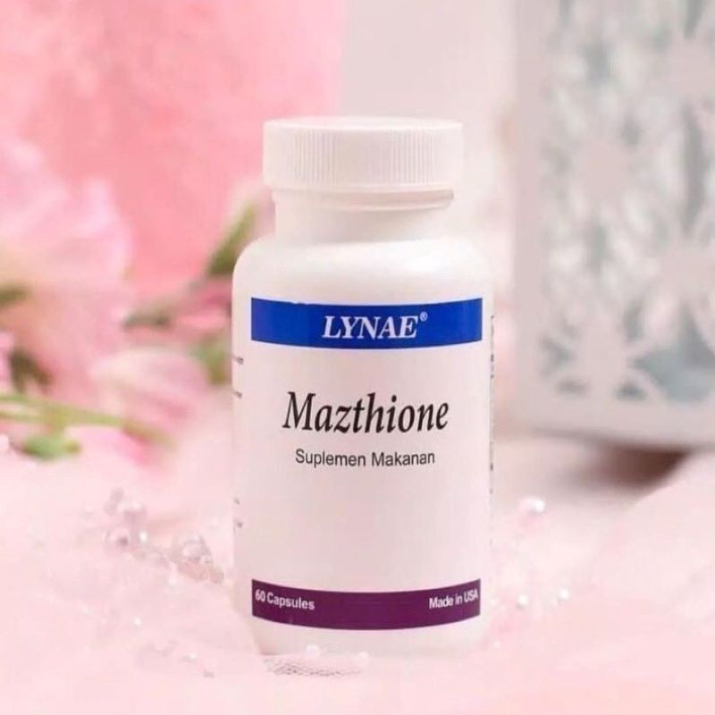 MAZTHIONE SUPLEMEN PEMUTIH KULIT BY LYNAE ASLI ORIGINAL 100% BPOM