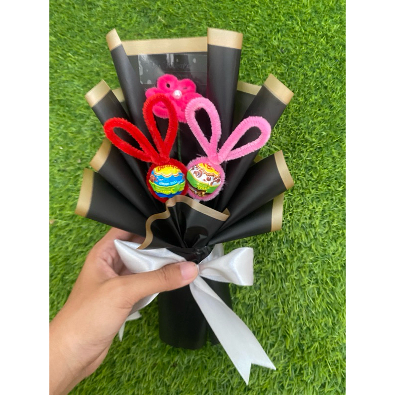 

Bucket lollipop/ kawat bulu/bucket snack murah cikampek