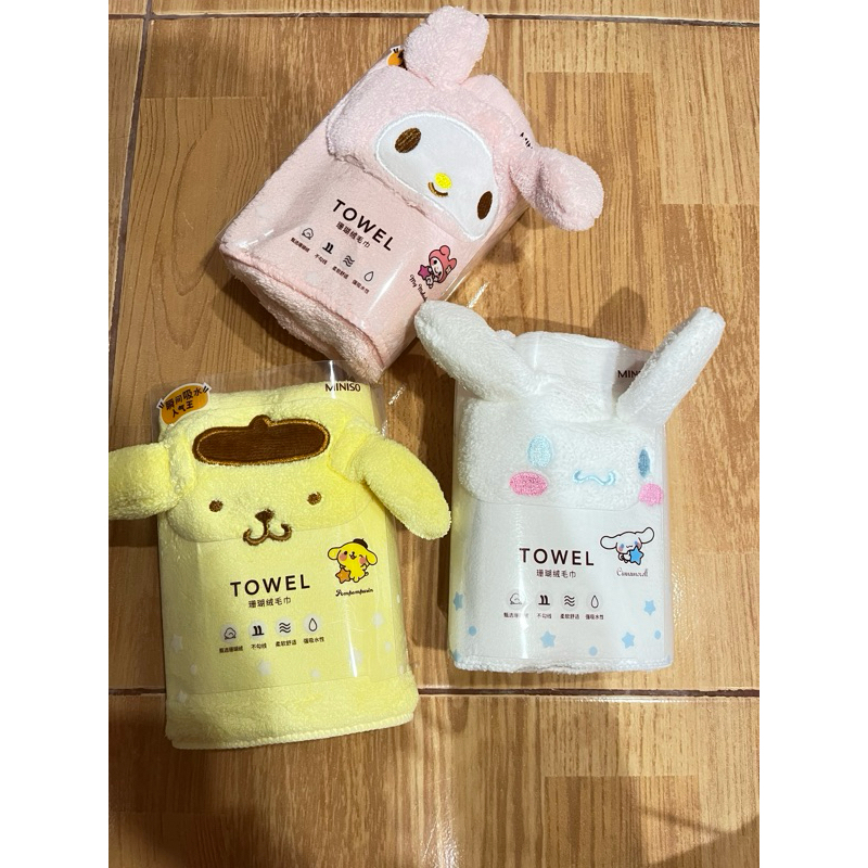 MINISO HANDUK MUKA / HANDUK SANRIO