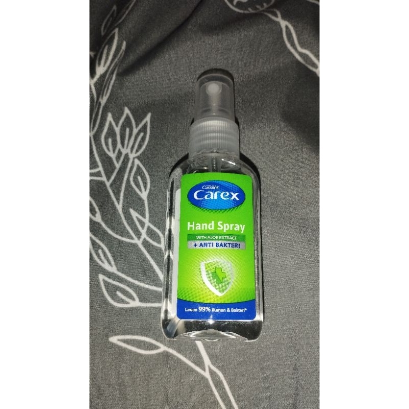 Carex Hand Sanitizer (Hand Spray) Aloe Extract by Cussons 50 ml