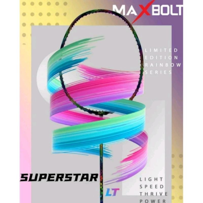 RAKET BATMINTON MAXBOLT SUPERSTAR LT ORIGINAL