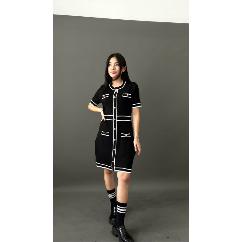 YORA DRESS | Knit Dress | Midi Dress