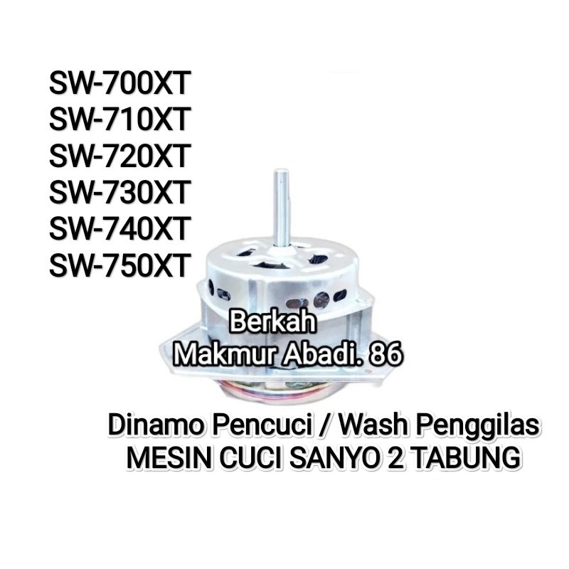 Dinamo Pencuci Mesin Cuci SANYO SW-700XT SW-710XT SW-720XT SW-730XT SW-740XT SW-750XT Mesin Dinamo W