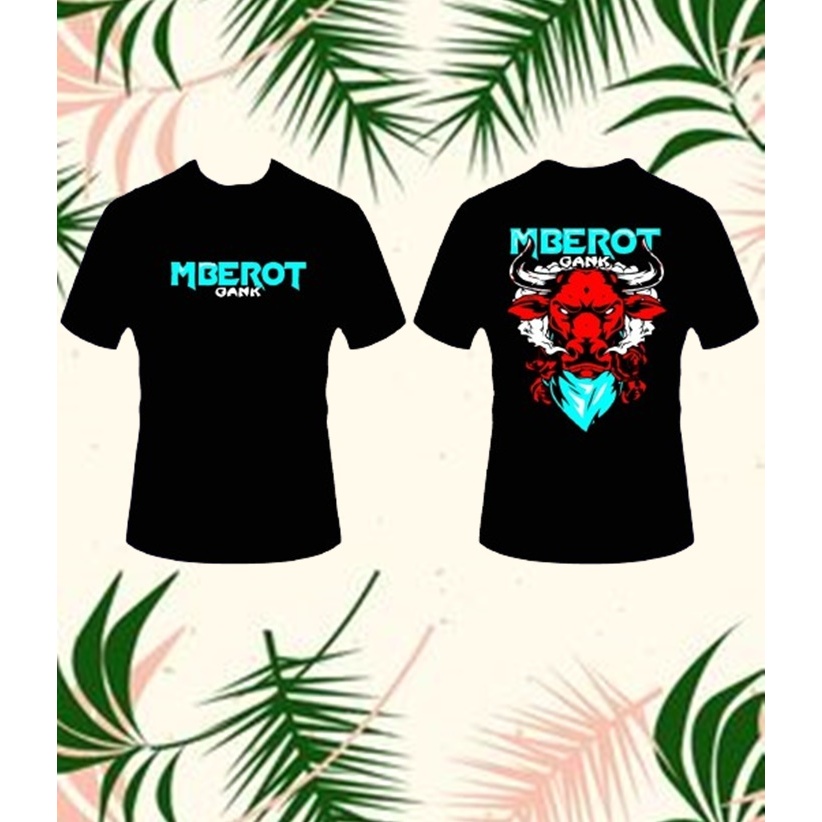 kaos pria kaos t-shirt BANTENGAN MBEROT  murah terbaik terlaris bagus kaos lulu-lucuan kaos kata-kat