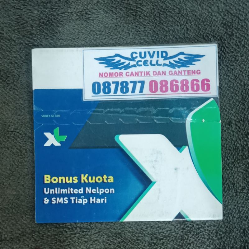 nomor couple KARTU PERDANA XL cantik murah promo big hoky 168