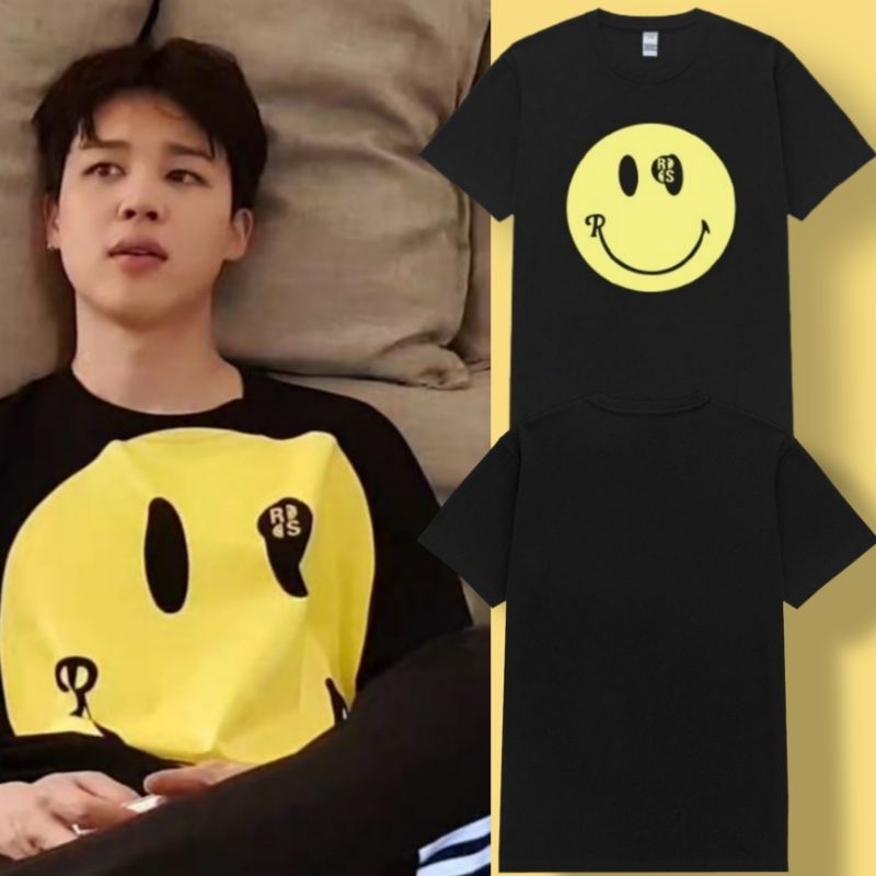 Dearyou - Kaos Bangtan BTS JIMIN SMILE |Park Jimin BTS | Tshirt Kpop Korea | PREMIUM TSHIRT Unisex P