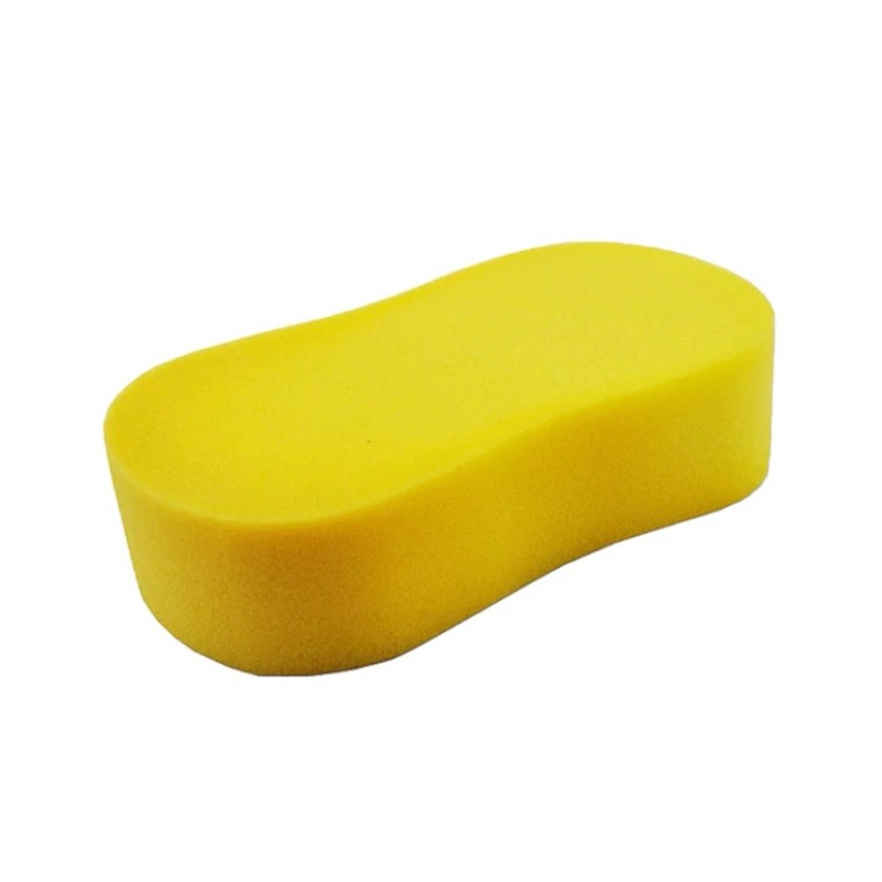 Sponge Busa Cuci Mobil Motor Piring Kuning - Foam Wash Tebal — 10