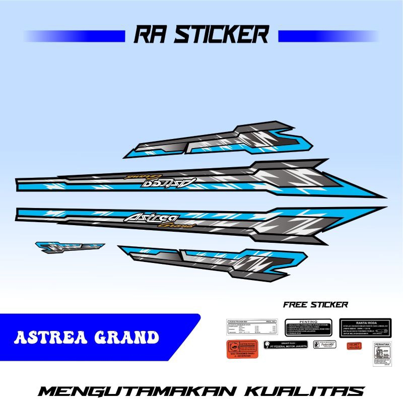 [COD] STRIPING ASTREA GRAND, STRIPING DREAM, ASTREA GRAND, STRIPING ASTREA TERBARU, STRIPING ASTREA 
