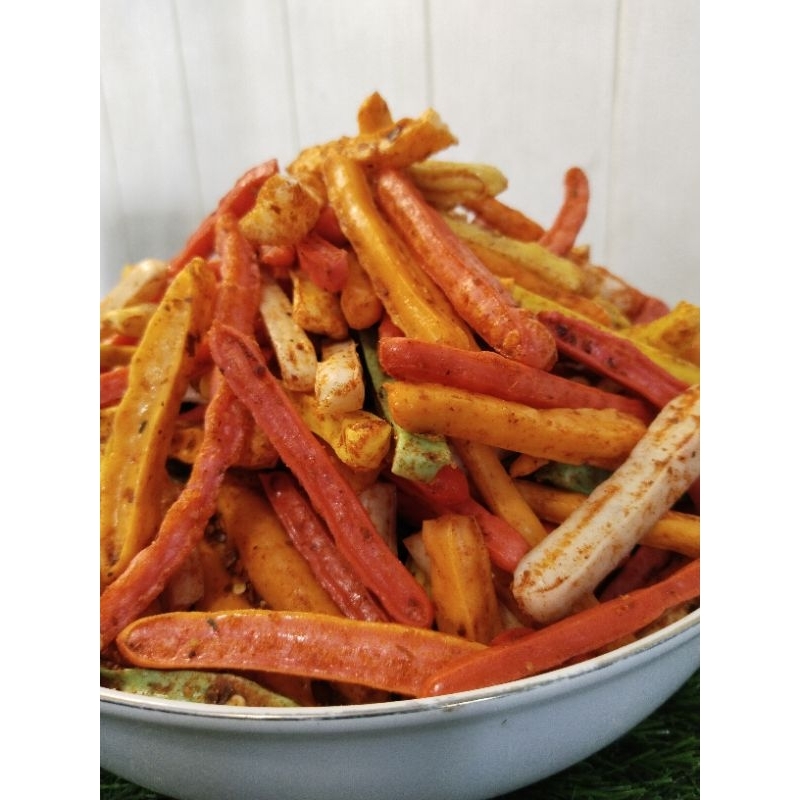 

Kerupuk Seblak Beton Manis Pedas Gurih 1kg