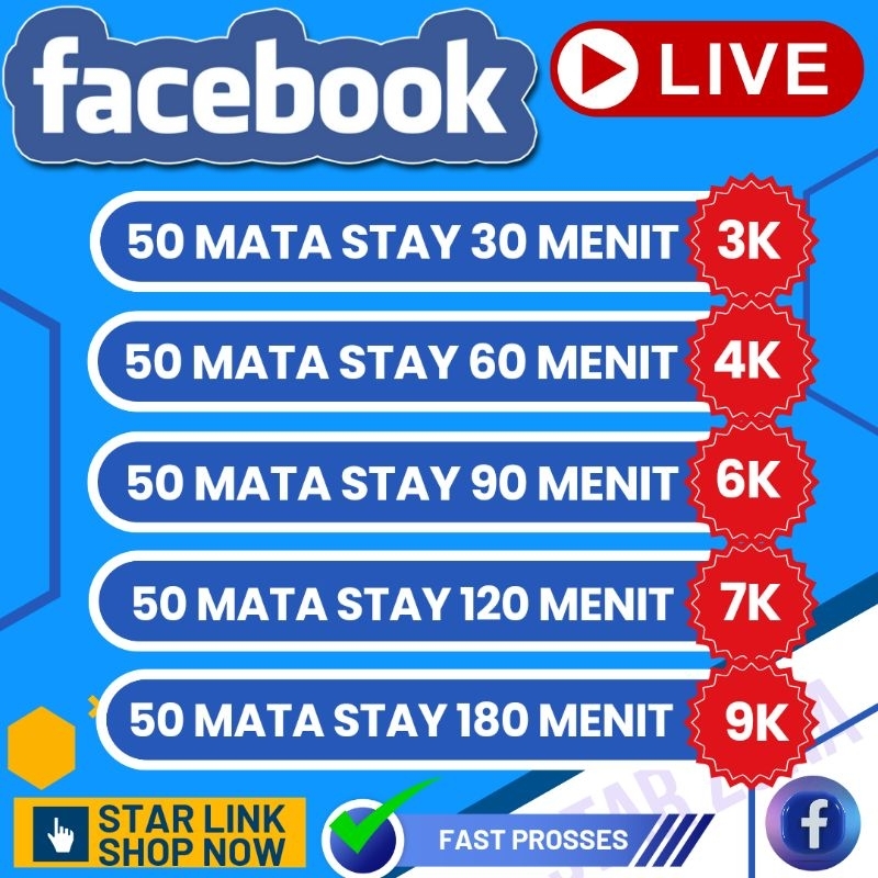 View Facebook Live Streaming Murah