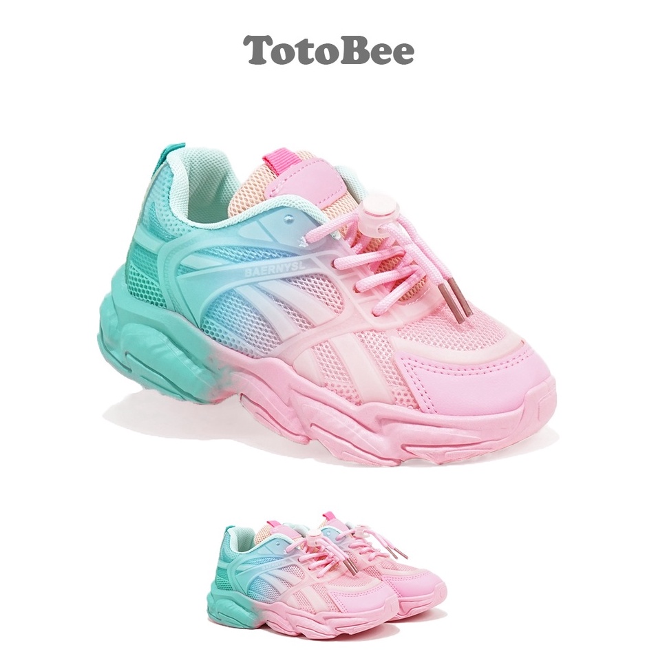 Baru Populer  TOTOBEE Rainbow  Sepatu Anak perempuan sneaker anakAnak 613