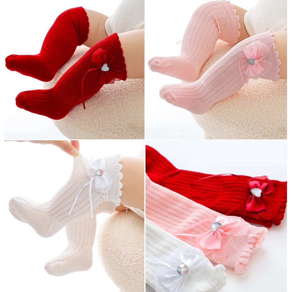 Grosir Pembelian  KAOS KAKI BAYI PEREMPUAN  KAOS KAKI ANAK PEREMPUAN PANJANG