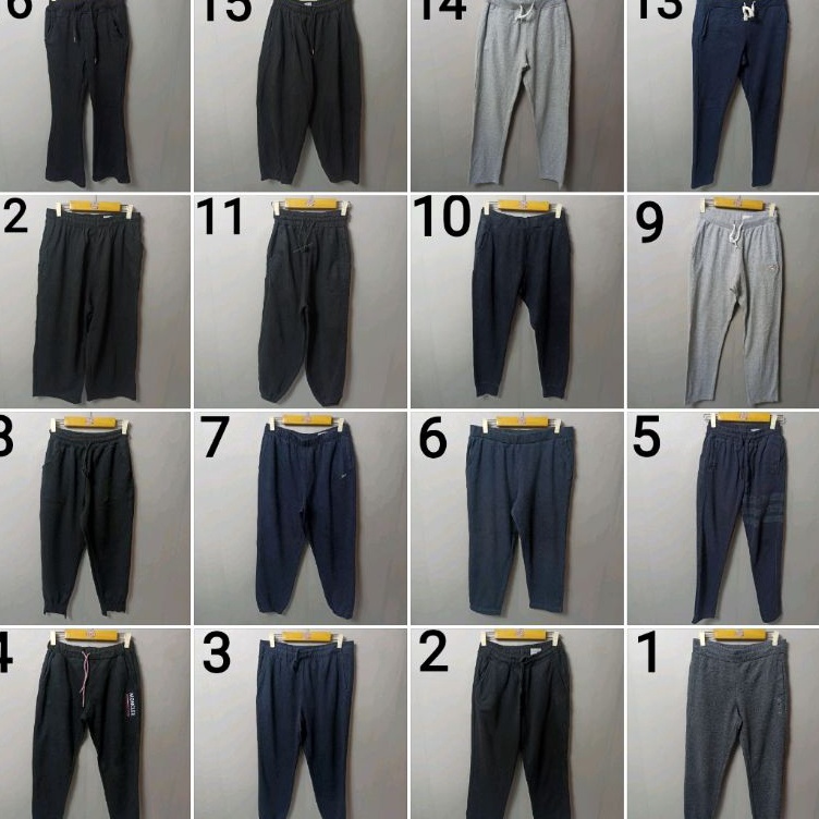 Serba Irit  thrift JPB2 l jogger pants l unisex l sweat pants l track pants l preloved l second vol 