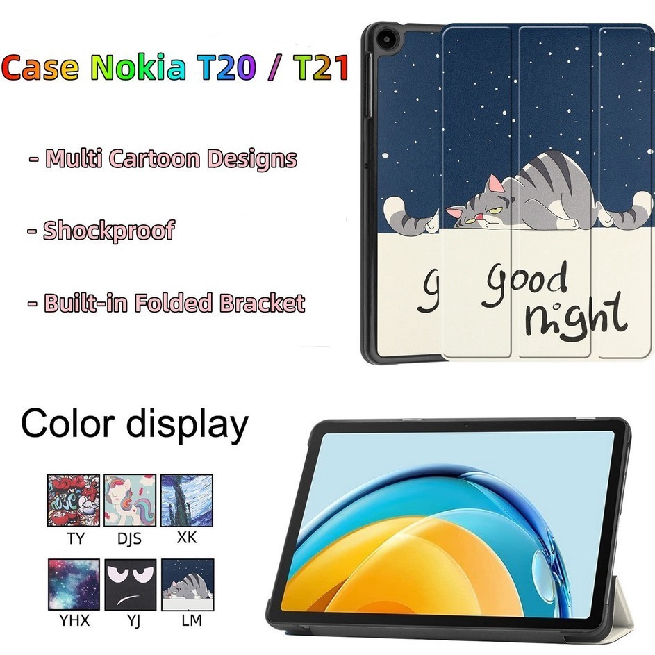 RyW Ready Stock In Jarkatacase nokia t2 case nokia t21 case nokia t2 tablet case nokia t21 tablet fo