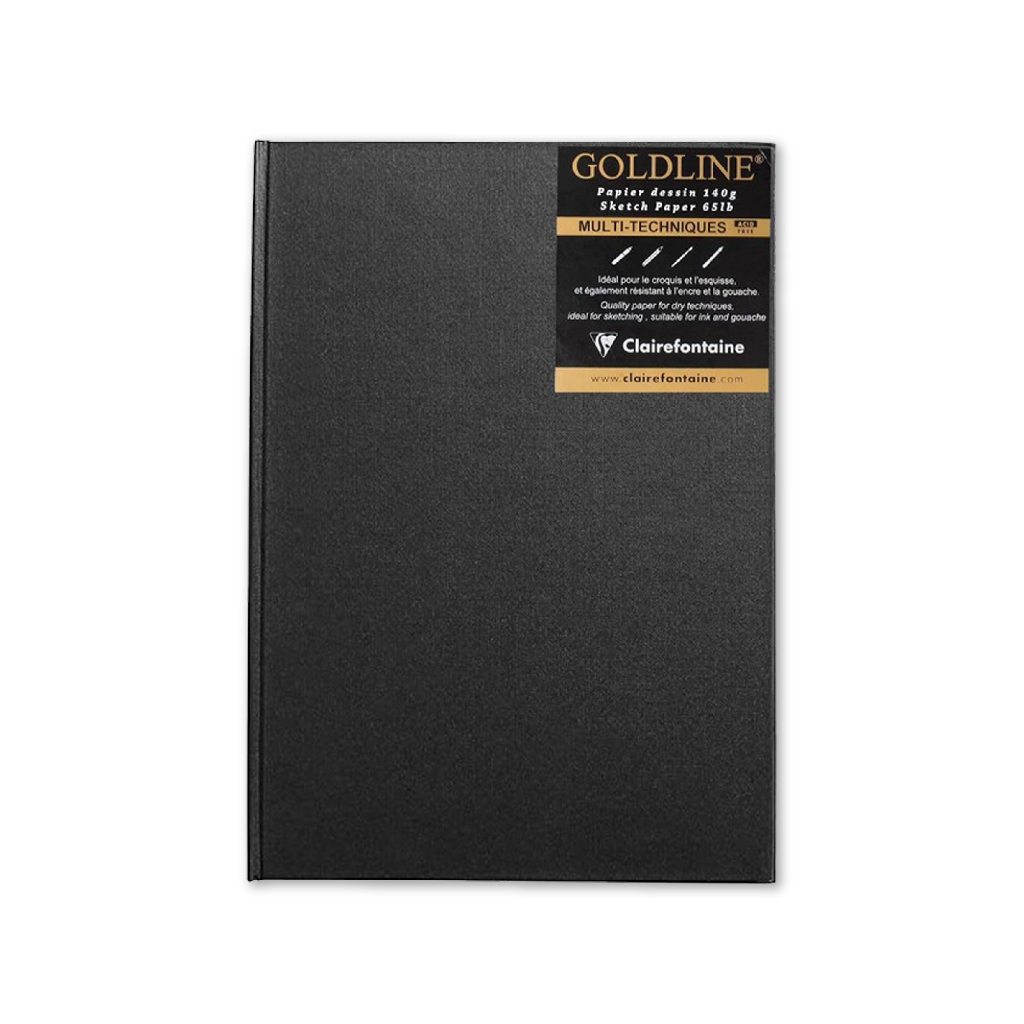 

Clairefontaine A4 Goldline Hard Cover Sketchbook