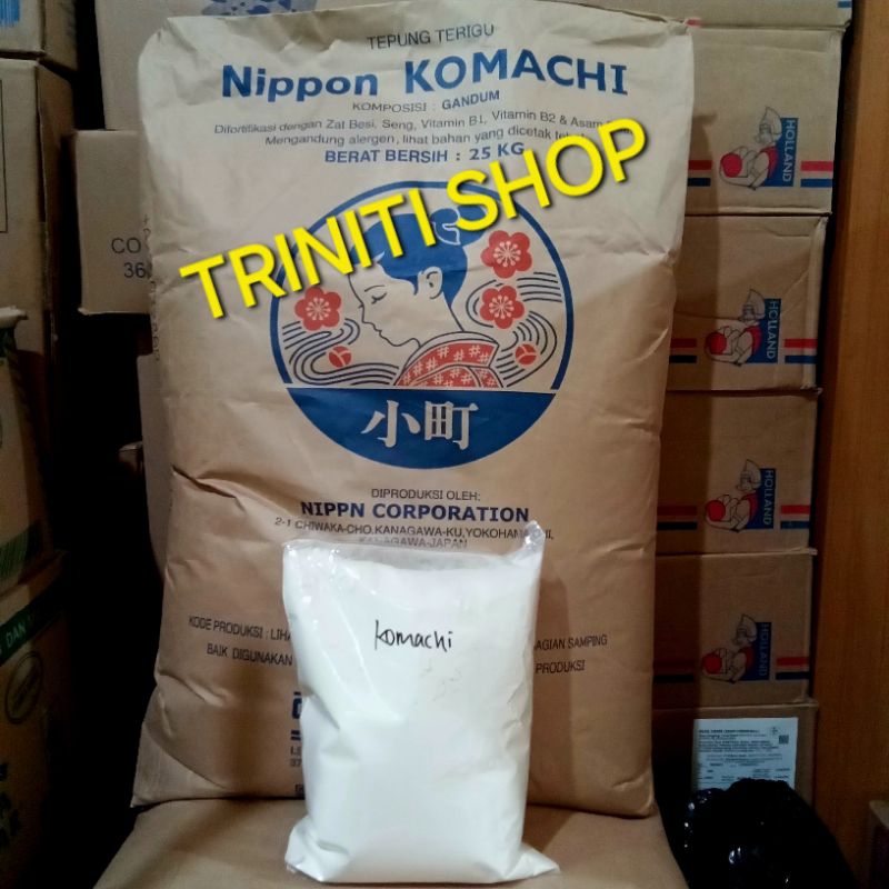 

TEPUNG TERIGU KOMACHI - KOTOBUKI REPACK 1 KG