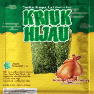 

Stok Banyak CAMILAN RUMPUT HIJAU KRIUK HIJAU ISI 12 X 4GR H47