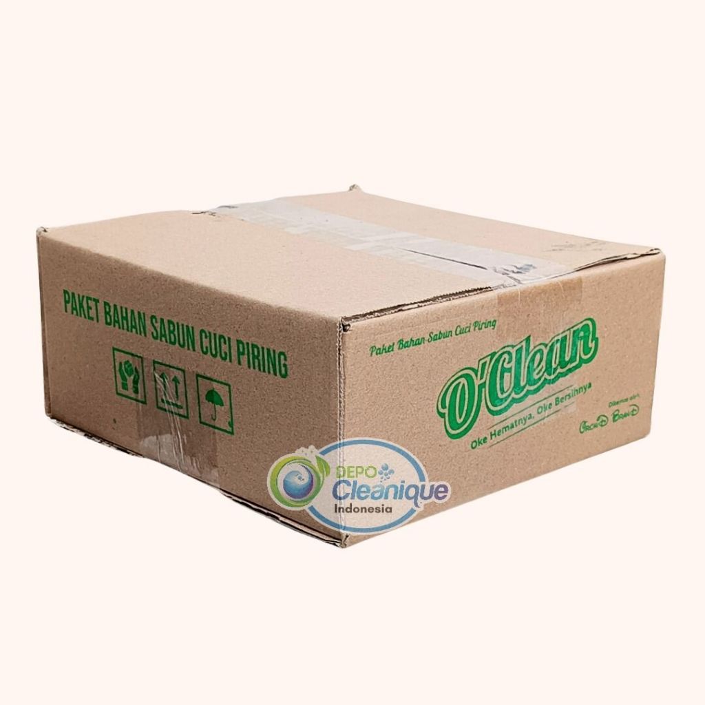 Oclean Bahan Pembuatan Sabun Cuci Piring Cair Hasil Jadi 10 Liter