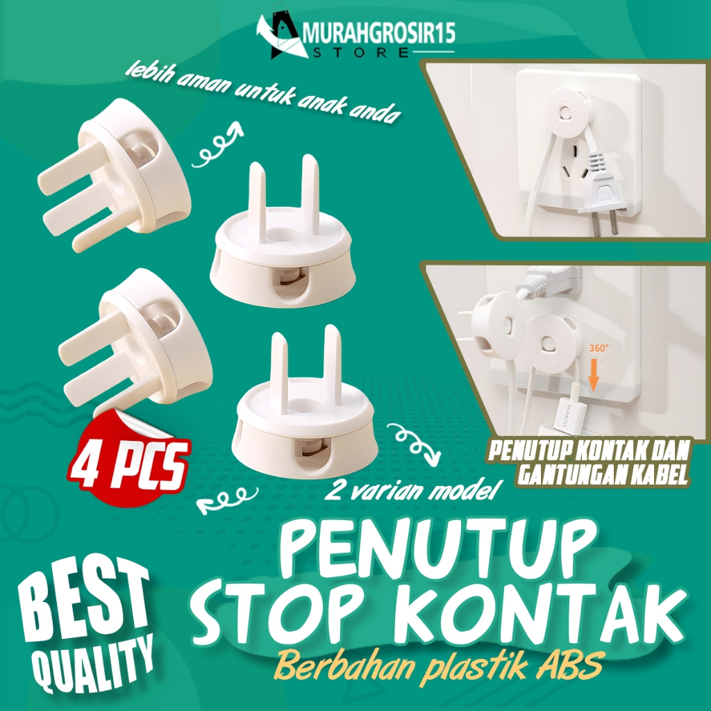 Pengaman Stop Kontak Penutup / Pelindung Tutup Stop