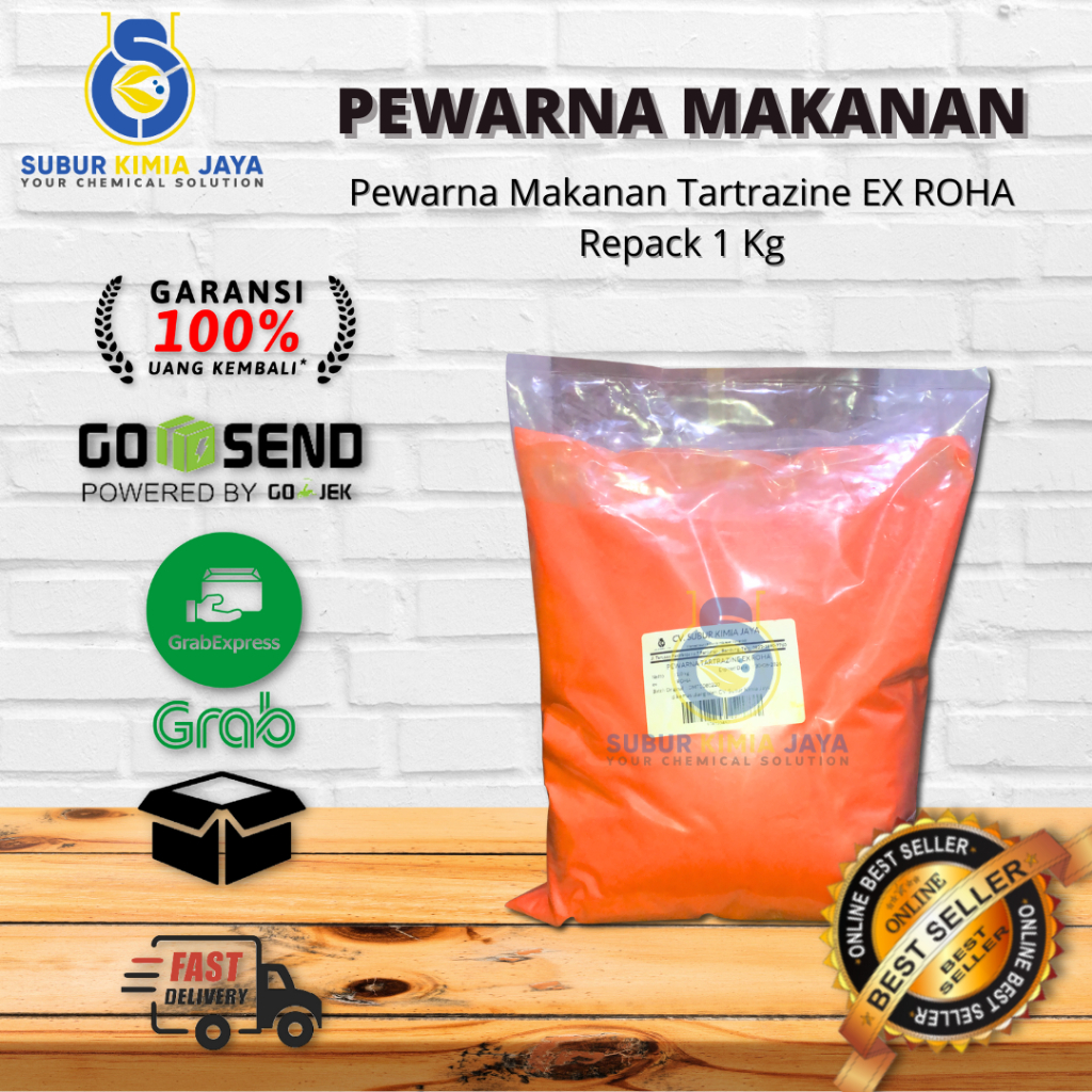 

Pewarna Makanan Tartrazine EX ROHA 1 kg