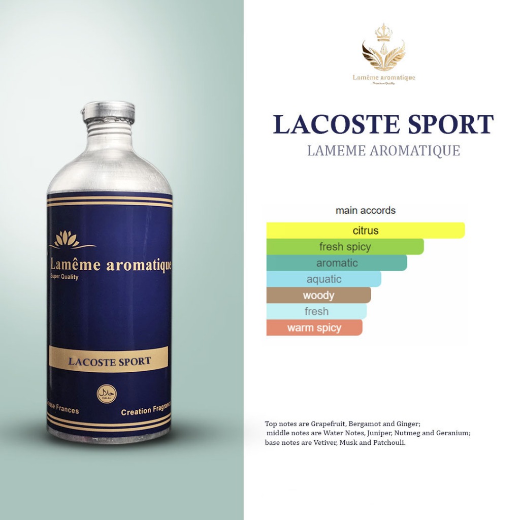 BIBIT PARFUM MURNI LACOSTE SPORT