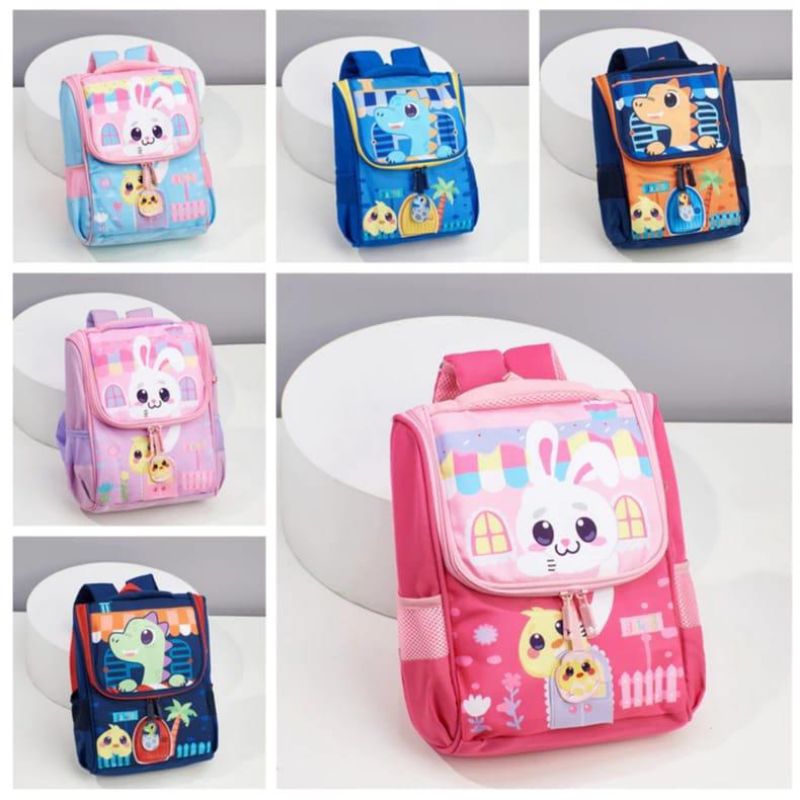 Tas ransel anak | tas sekolah anak tk-sd | tas anak import motif kartun