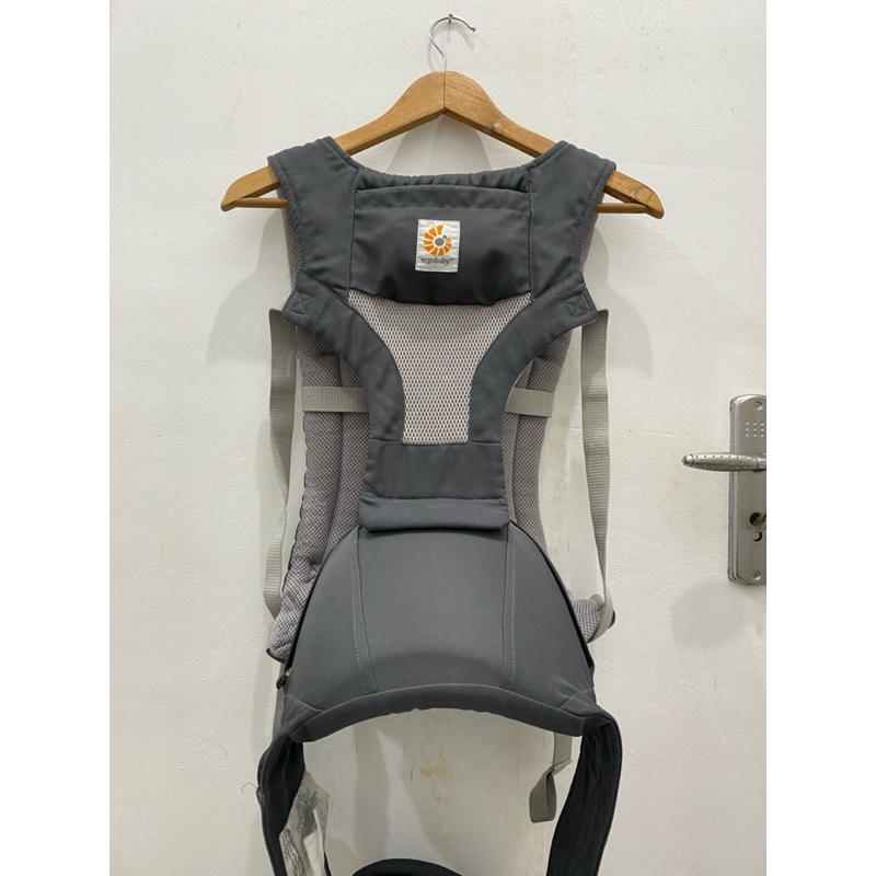 Gendongan Hipseat Ergobaby Cool Air Carbon Black 100% Original