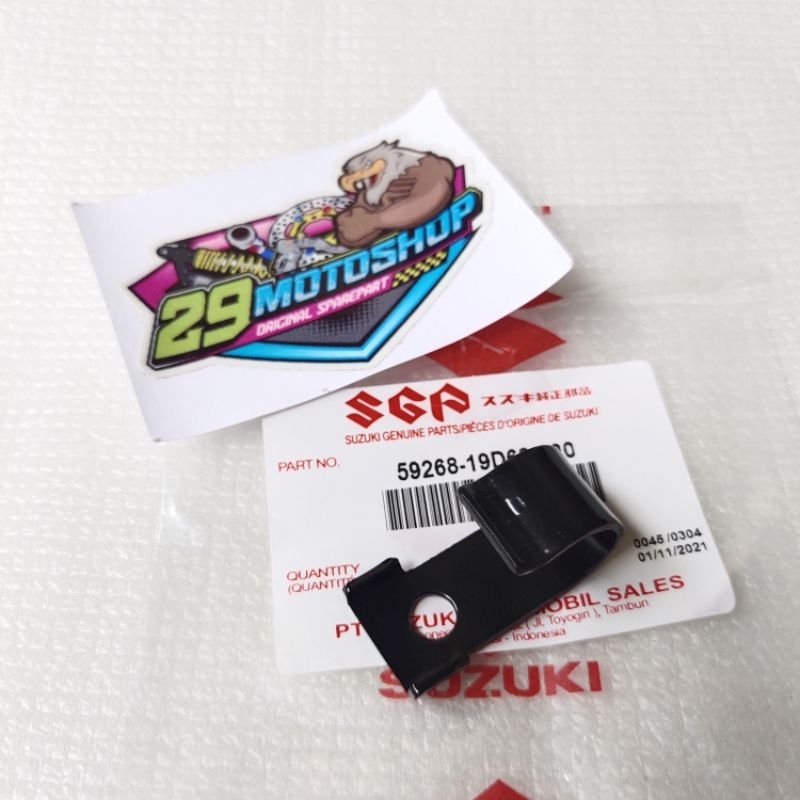 Klem Kabel Selang Rem Depan Clamp Brake Hose Satria Fu Fi Injeksi Original SGP