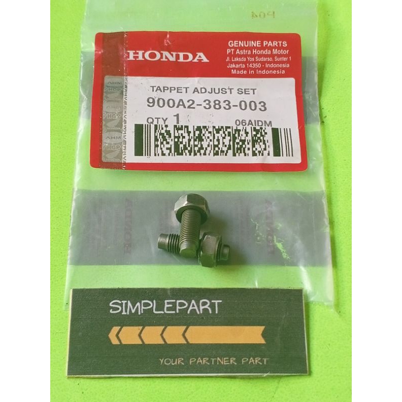 Baut setelan klep GL pro GL Max Baut stelan setelan klep tiger