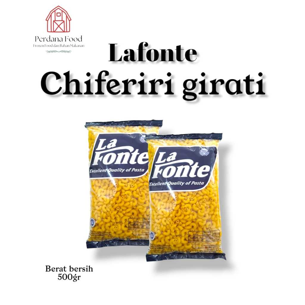 

La Fonte Chiferi Rigati / La Fonte Makaroni - 500 GRAM