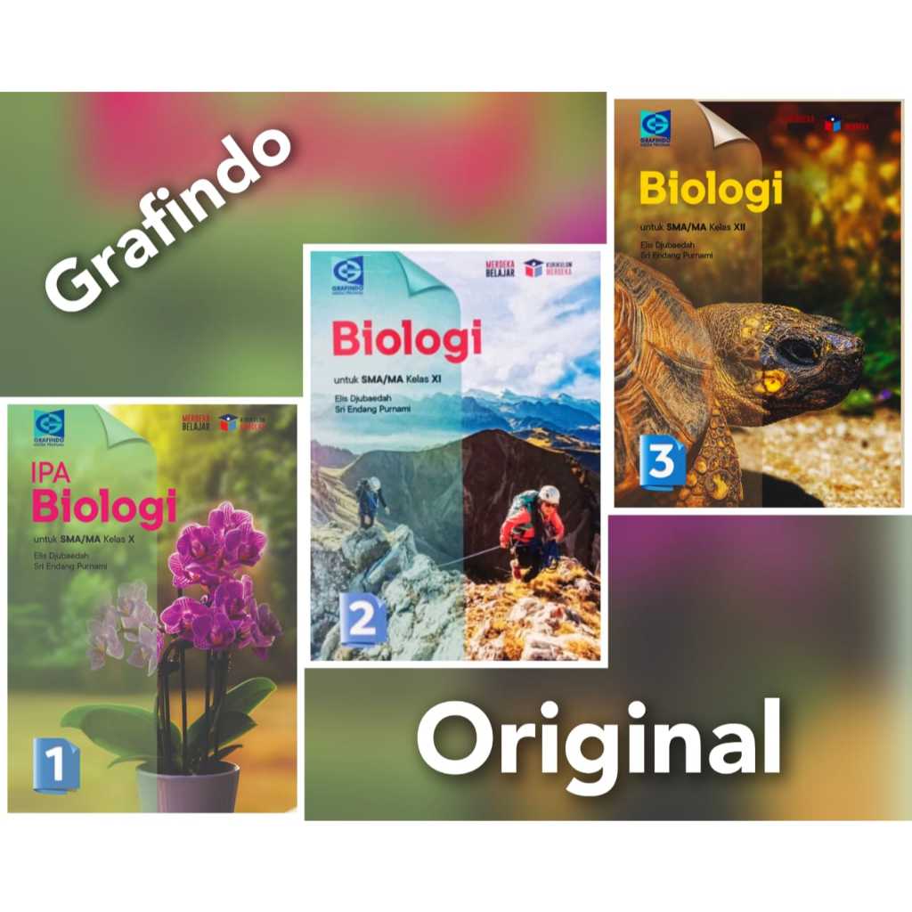 Biologi untuk SMA kelas 10,11,12 Merdeka Grafindo