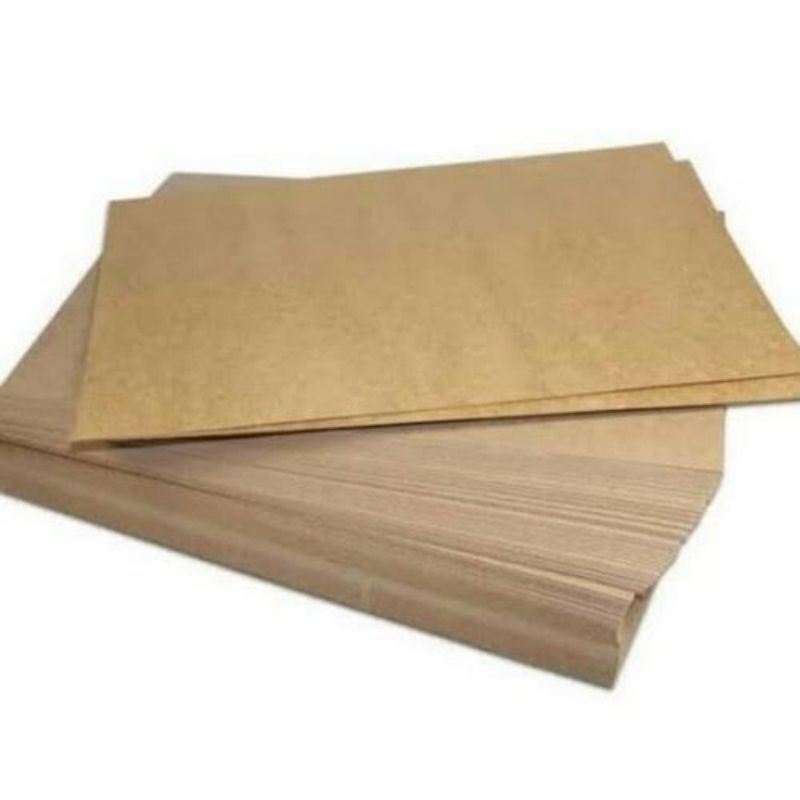 

Kertas kraft liner 250 gr A6 | karton |samson | coklat