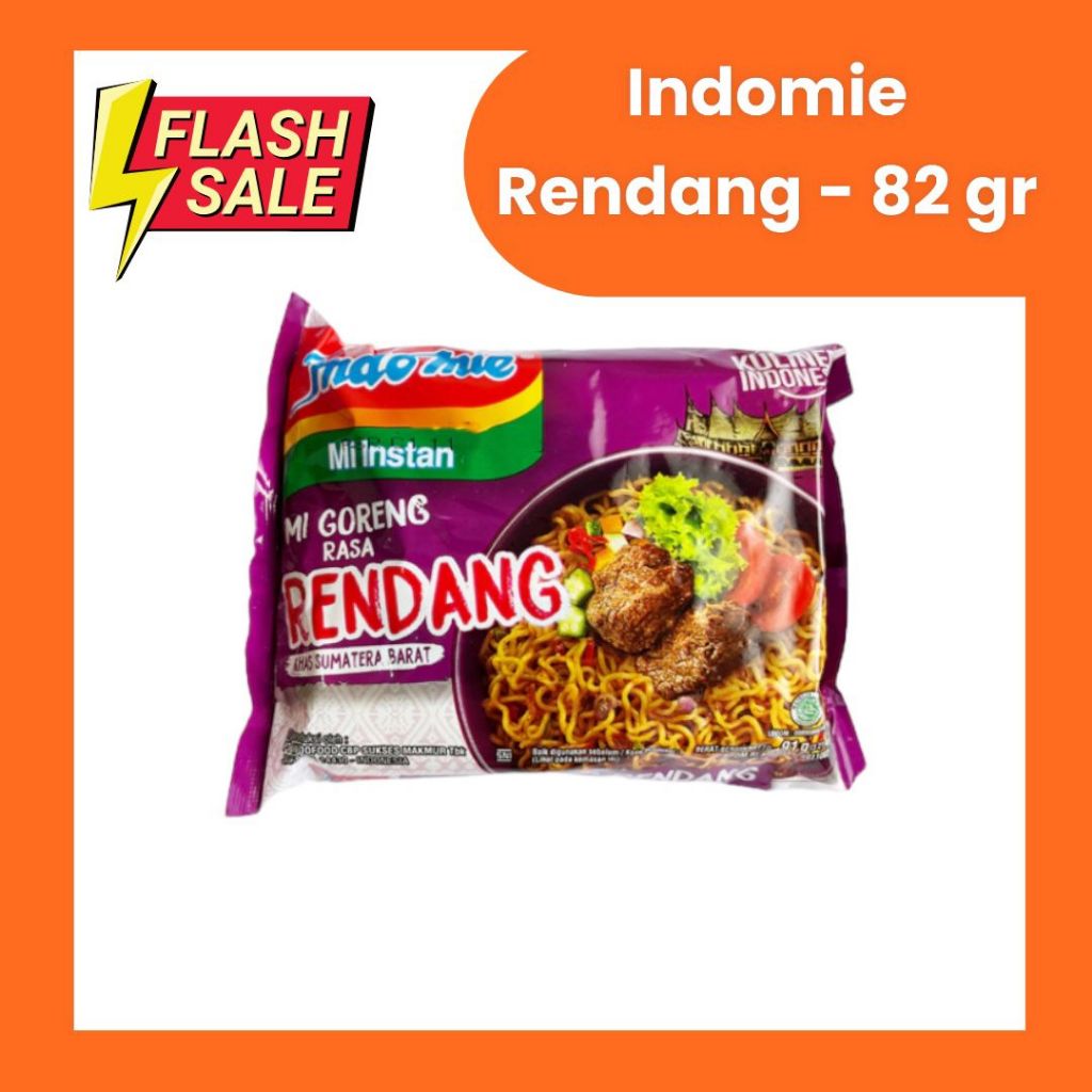 

TERMURAH INDOMIE RASA RENDANG KEMASAN 82 GR