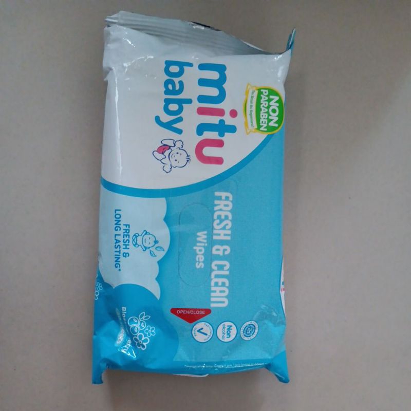 tisu basah mitu /tisu basah/mitu wipes/mitu/mitu baby wipes
