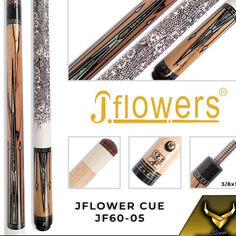 JFLOWERS JF60-50 CUE STICK BILLIARD [JF60-50]