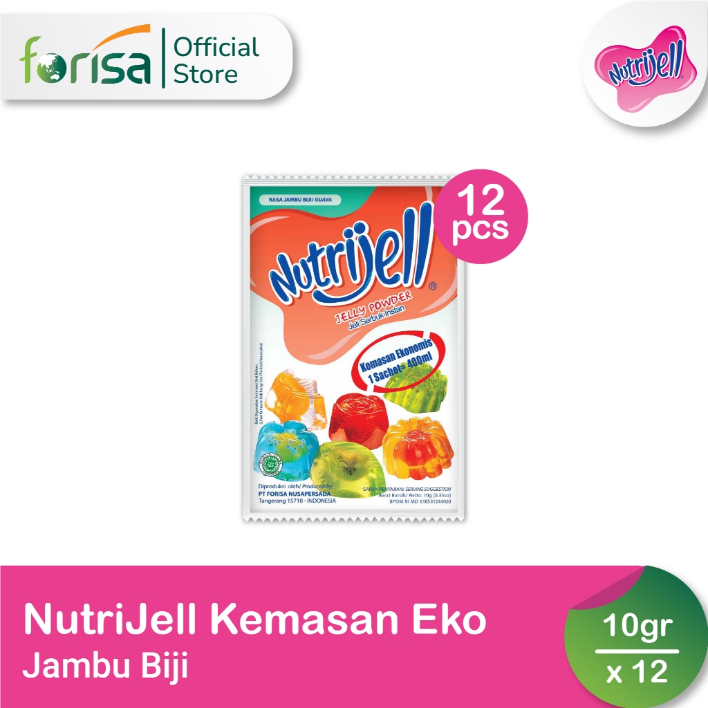 

Nutrijell Ekonomi Jambu Biji 10 gr 12 pcs