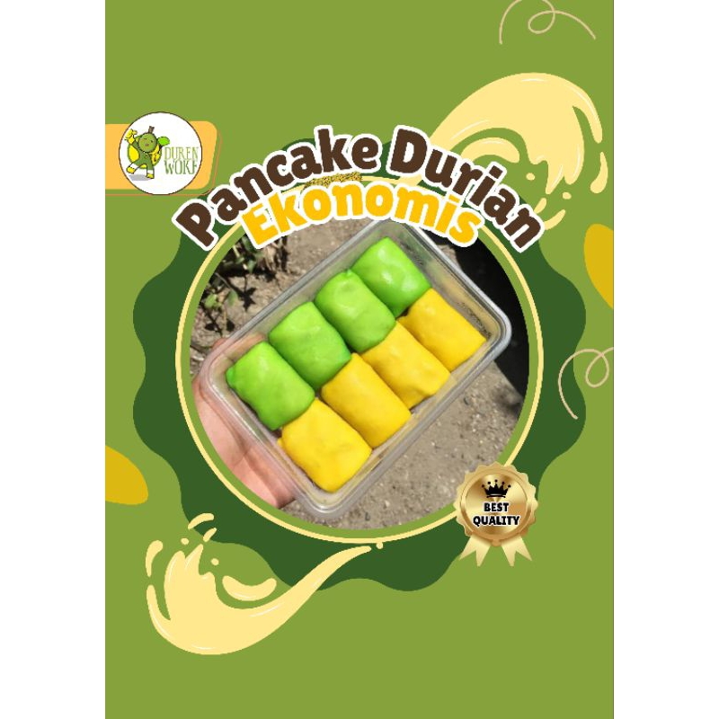 

Pancake Durian Ekonomis isi 10