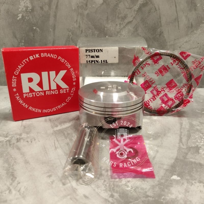 Piston LHK 77 mm pen 15 ,Set ring piston seher LHK Thailand