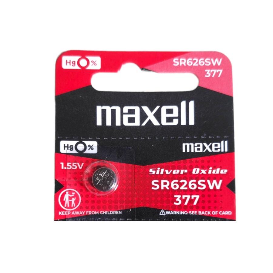 Maxell Baterai Jam Tangan SR626SW 377