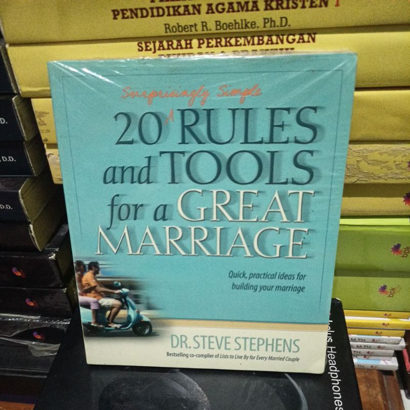 Buku 20 rules and tools for a great marriage by DR Steve Stephens